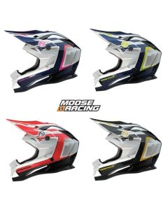 Moose Racing MR3 Full Face MX Motocross Offroad ATV Helmet - Pick Size & Color