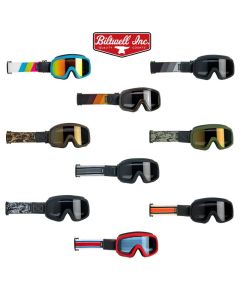 Biltwell Overland 2.0 Street Motorcycle Riding goggles - Pick Color