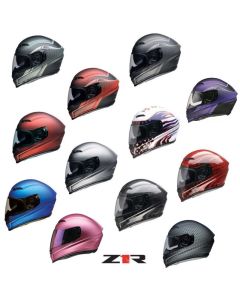 Z1R Jackal Full Face Street Motorcycle Helmet - Pick Size & Color