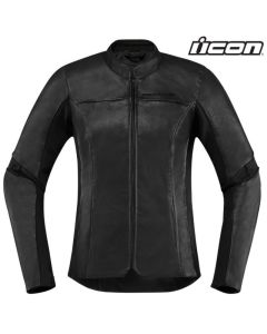 2024 Icon Overlord Women Street Motorcycle Riding Jacket - Pick Size & Color