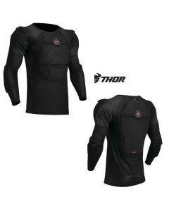 2024 Thor Sentry Stealth Guard Black Chest Protector Motocross Offroad ATV 