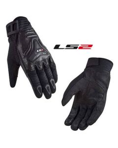 2024 LS2 All Terrain Woman Street Motorcycle Riding Black Gloves 
