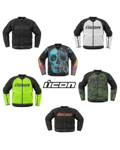 2024 Icon Overlord3 Mesh CE Street Motorcycle Riding  Jacket - Pick Size & Color