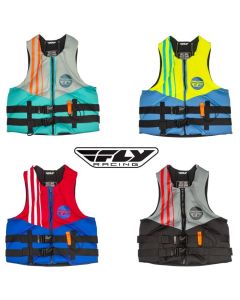 Fly Racing neoprene Flotation Life Vest - Pick Size & Color