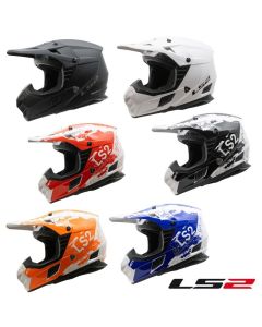 LS2 Coz Full Face ATV MX Motocross Offroad Helmet - Pick Size & Color