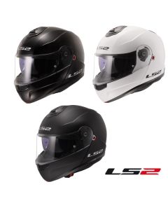 LS2 Strobe II Solid Modular Full Face Motorcycle Helmet - Pick Size & Color