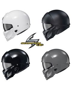 Scorpion Exo Cover 2 Open Face Street Motorcycle Helmet - Pick Size & Color