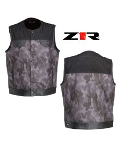 2024 Z1R Nightfire Camo Men Street Motorcycle Vest - Pick Size/Color