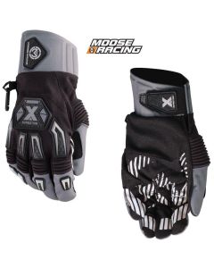 Moose Racing Expedition Motocross Offroad Gray Black Gloves - Pick Size & Color