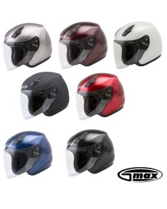 Gmax OF-17 Open Face Street Motorcycle Helmet - Pick Size/Color