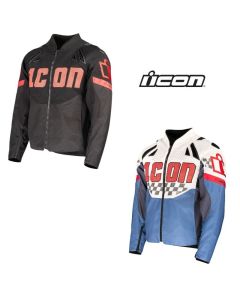 Icon Contra3 Hero Street Motorcycle Jacket Mesh Polyester – Choose Size & Color