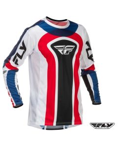 Fly Racing Lite Se Glory Motocross Offroad Red/White/Blue Jersey - Pick Size