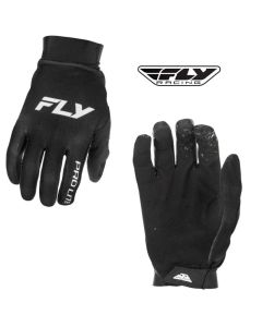 Fly Racing Youth Pro Lite Motocross Offroad Black/White Gloves