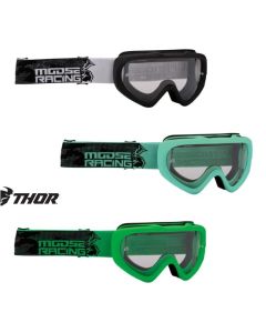 Moose Racing Qualifier Clear Lens MX Motocross Offroad Youth Goggles -Pick Color