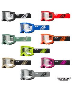 Fly Racing Focus Clear Lens MX Motocross Offroad Adult Goggles -Pick Color