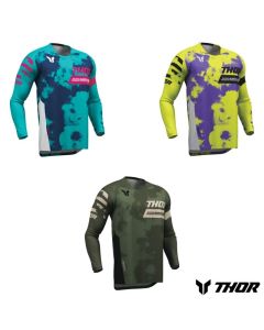Thor Launchmode Bleach Motocross Offroad ATV Jerseys - Pick Size & Color