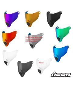 Icon Ultraflite Replacement Face Shield Helmet - Pick Color