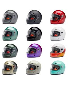 Biltwell Gringo SV Full Face Street Motorcycle Helmet - Pick Size & Color