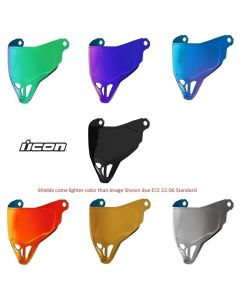 Icon Airflite ForceShield Helmet Replacement shield - Pick Color
