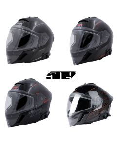 509 Mach V Carbon Commander Full Face Street Motorcycle - Pick Size & Color