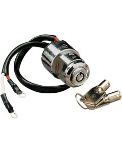 Drag Specialties Round Key Ignition Switch Harley Dyna Glide 91-93(except FXDWG)