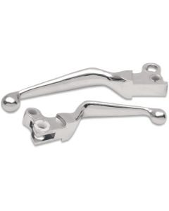 Drag Specialties Chrome Wide Blade Lever Set Harley-Davidson DS-273145A