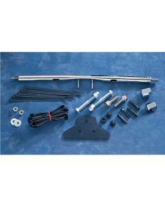 Drag Specialties Chrome Rear Turn Signal Relocation  Kit  FXDG FXR XL XLS 73-01