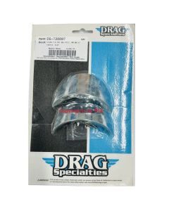 Drag Specialties Chrome Rear Turn Signal Visors For Harley