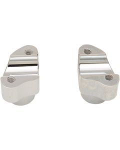 Drag Specialties Chrome Buffalo Straight Riser - DS-290113