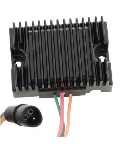 Drag Specialties Black 12V Voltage Regulator 