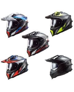 LS2 Explorer Carbon Adventure Motorcycle Dual-Sport Helmet Pick Size/Color