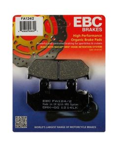EBC Organic Brake Pads Front - FA124/2