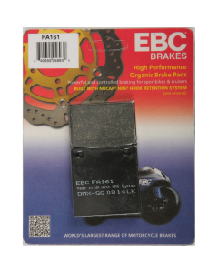 EBC Organic Front Brake Pads - FA161