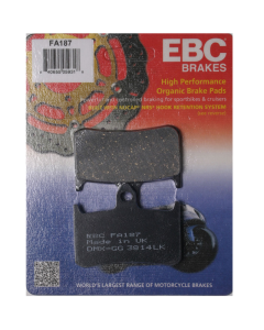EBC Organic Front Brake Pads - FA187