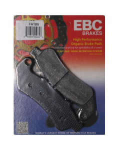 EBC Organic Front Brake Pads - FA189