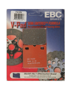 EBC Semi Sintered V Brake Pads - FA18V