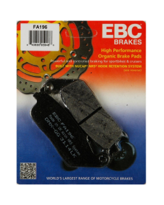 EBC Organic Front Brake Pads - FA196