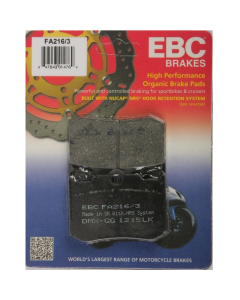 EBC Organic Rear  Brake Pads - FA216/3