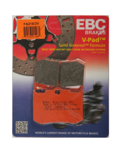 EBC Semi Sintered V Brake Pads Indian Legend TT 2003 Triumph Legend TT 2003