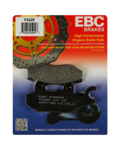 EBC Organic Brake Pads Front - FA228