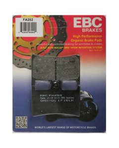 EBC Organic Front Brake Pads - FA252
