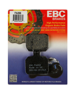 EBC Organic Front,Rear Brake Pads - FA266