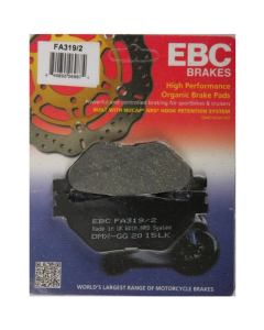 EBC Organic Rear Brake Pads - FA319/2