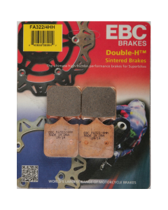 EBC Double H Sintered Front Brake Pads - FA322/4HH