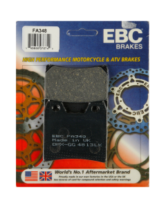 EBC Organic Rear Brake Pads - FA348