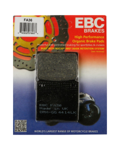 EBC Organic Rear Brake Pads - FA36