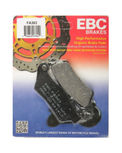 EBC Organic Rear Brake Pads - FA363