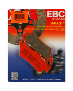 EBC Semi Sintered V Rear Brake Pads - FA363V