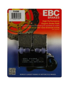 EBC Organic Rear Brake Pads - FA366