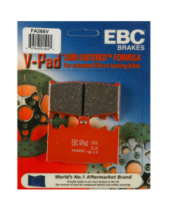EBC Semi Sintered V Rear Brake Pads - FA366V